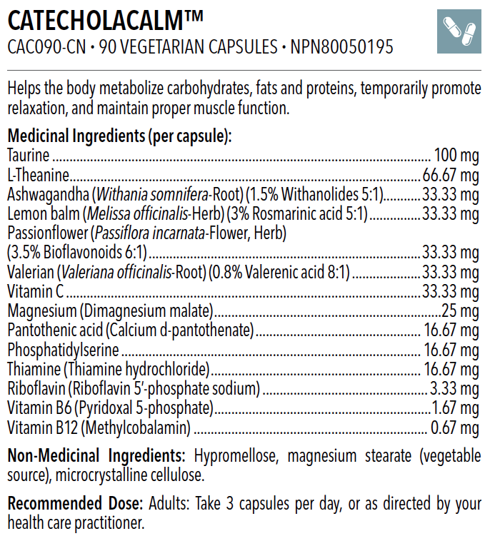 CatecholaCalm okubowellness