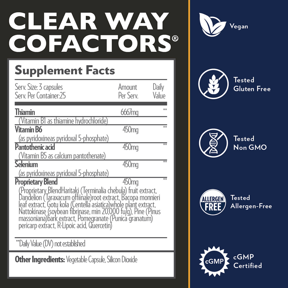 Clear Way Cofactors