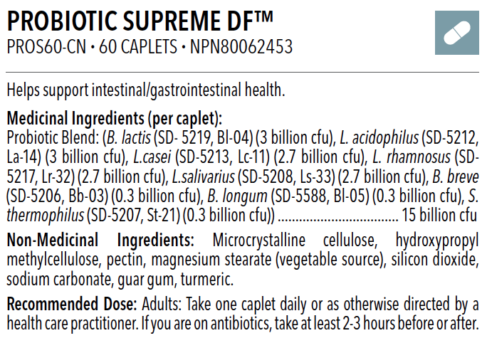 Probiotic Supreme DF okubowellness