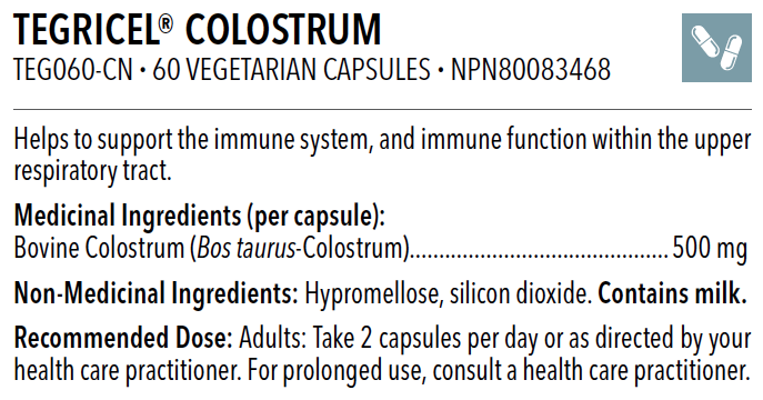 Tegricel Colostrum okubowellness