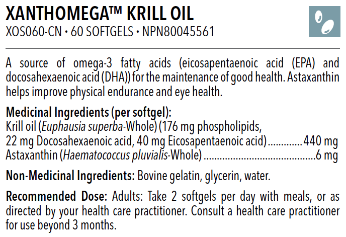 XanthOmega Krill Oil okubowellness